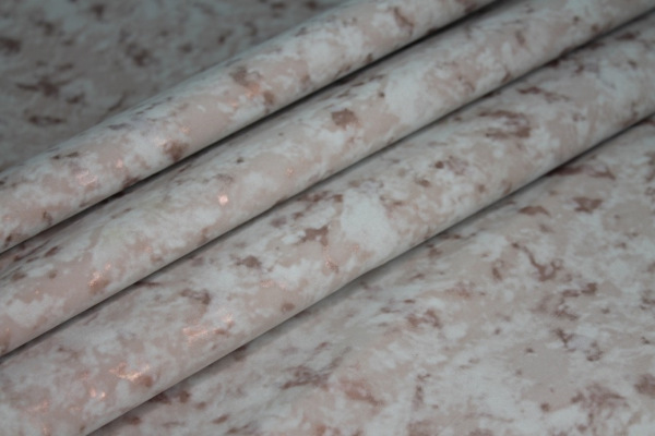 Mottled Matte Leatherette - Blush fabric