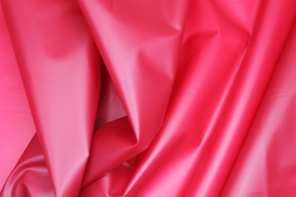 Red Semi Transparent PVC / PU fabric