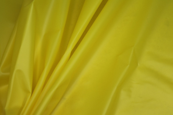 Bright Yellow Semi Transparent PVC fabric