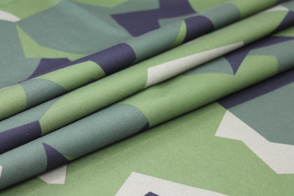 Swedish Army Camouflage Cotton fabric