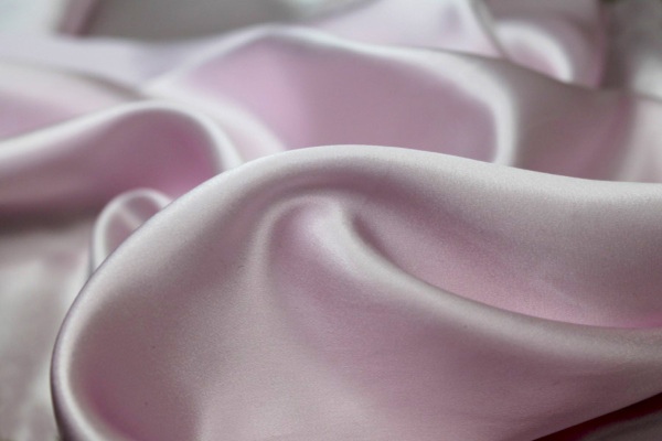 Sugar Pink Silk Satin - 112cm wide fabric