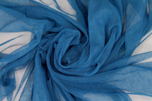 Soft Nylon Tulle - Lagoon Blue - T18 fabric