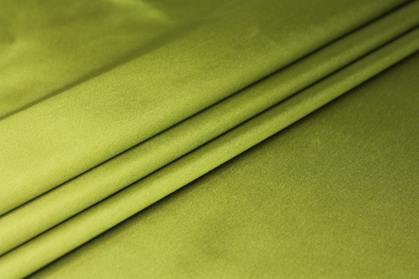 Stretch Duchesse Satin - Chartreuse fabric