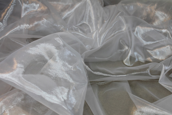 Polyamide Organza - Ivory fabric