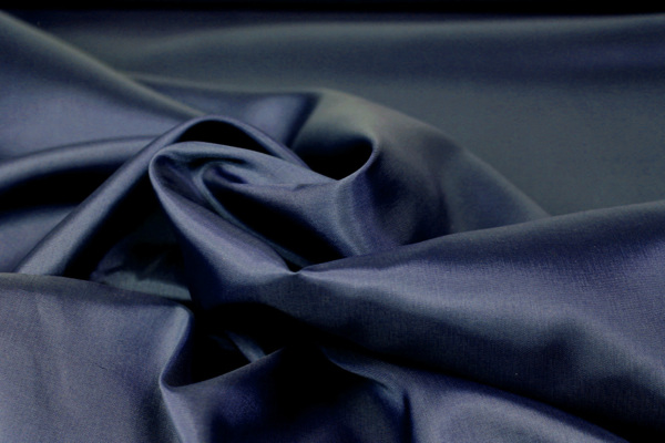 Stretch Anti-Static Lining - Navy fabric