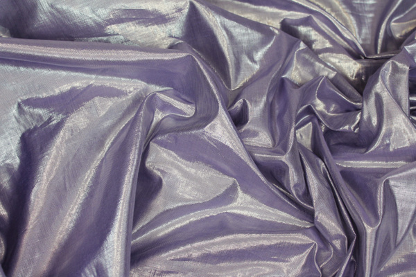 Metallic Dupion - Lilac fabric