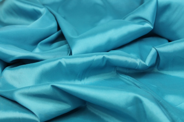 Stretch Anti-Static Lining - Turquoise fabric