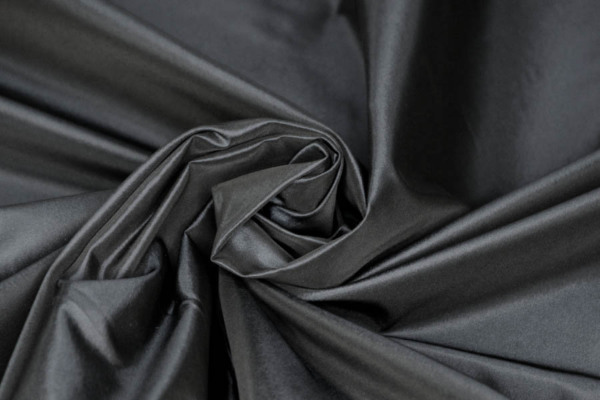 Silk Taffeta - Black fabric