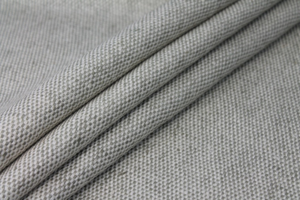 Chunky Basket Weave Silk Matka - Natural/Ivory fabric
