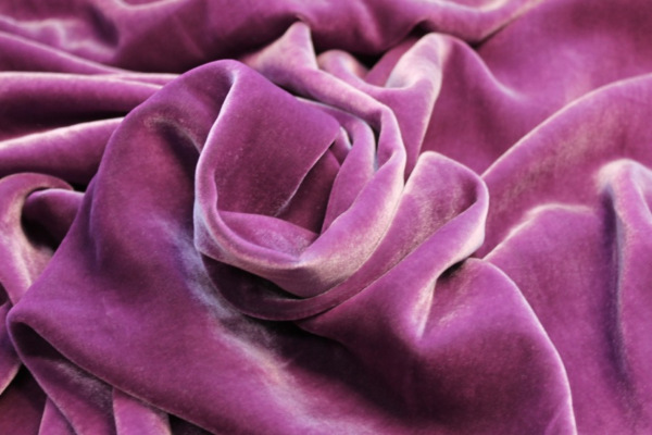 Silk Velvet - Orchid fabric