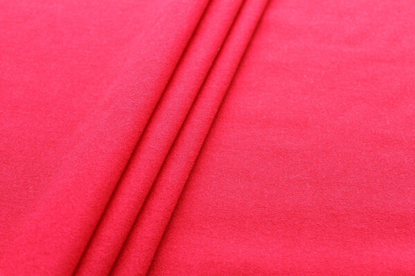 Wool Crepe - Red fabric