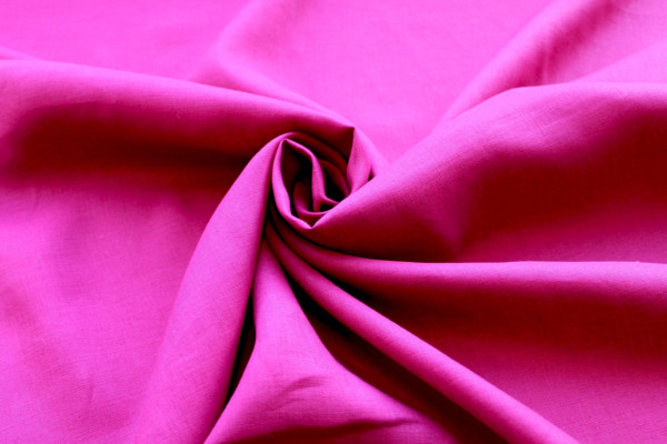 Magenta Pink Linen fabric