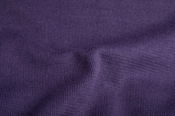 Ribbing - Purple fabric