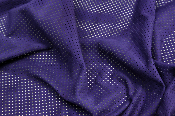 Soft Suede Skin - Purple Airtex Effect fabric