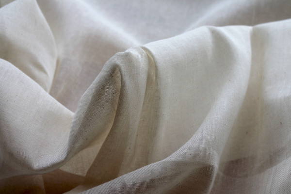 Cotton Muslin - Unbleached Natural fabric