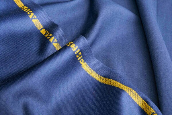 Luxury Italian Wool Suiting - French Navy fabric