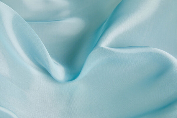Heavy Weight Liquid Satin Organza - Mint fabric