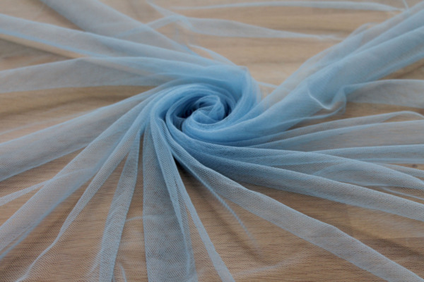 Soft Nylon Tulle - Sky Blue - T57 fabric