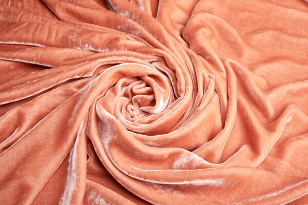 Silk Velvet - Salmon