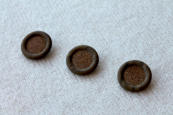 Cork and Resin Button - 3.5cm
