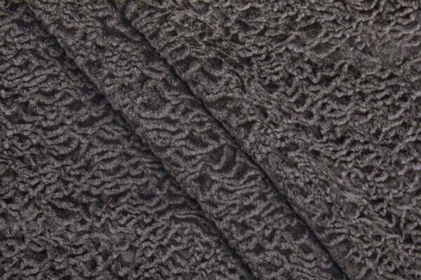 Faux Astrakhan - Mushroom Brown fabric