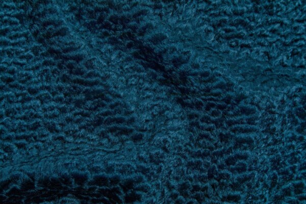 Faux Astrakhan - Deep Teal fabric