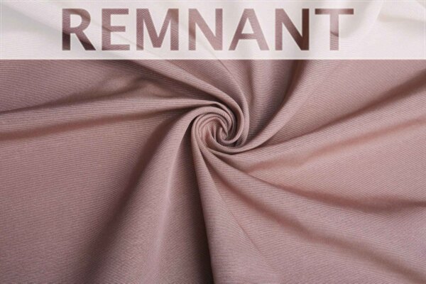 Cotton Viscose Grosgrain - Rosy Brown - 1m Piece fabric