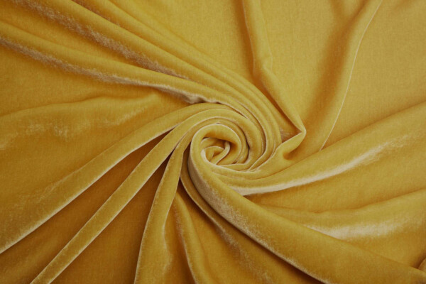 Silk Velvet - Mustard