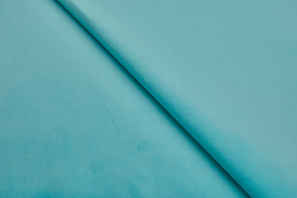 Heavy Cotton Velvet - Aqua
