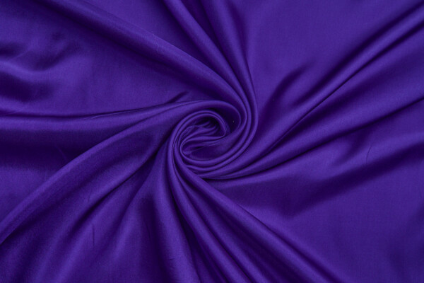Silk Habotai - Indigo fabric