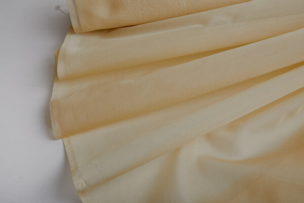 Silk Organza - Straw Gold fabric
