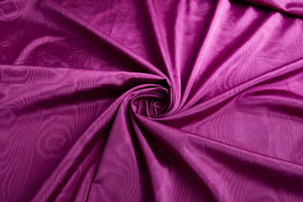 Limited Stock Moire Grosgrain - Amaranth Magenta fabric