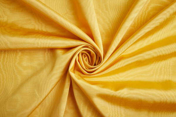 Limited Stock Moire Grosgrain - Marigold fabric