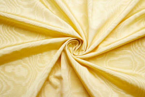 Limited Stock Moire Grosgrain - Primrose fabric