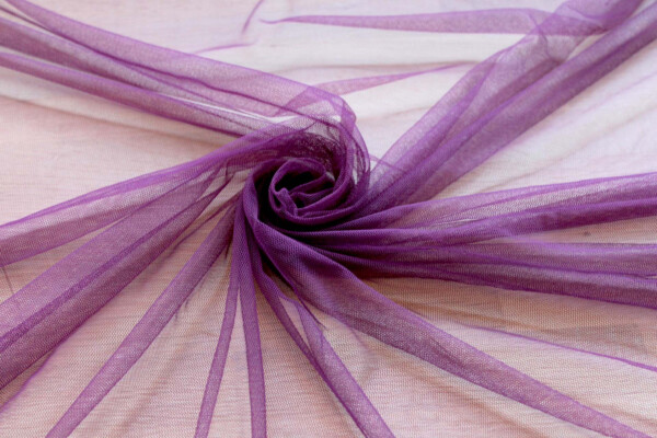 Soft Nylon Tulle - Aubergine - T31 fabric