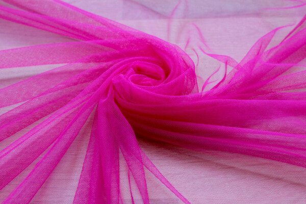 Soft Nylon Tulle - Fuchsia - T37 fabric