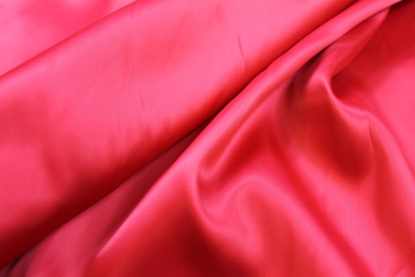 Red Viscose Satin Lining fabric