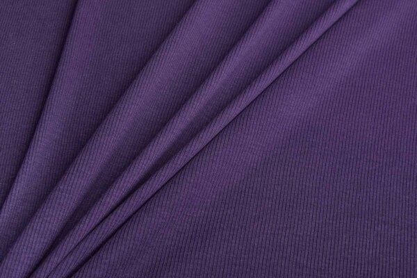 Rib Jersey - Purple fabric