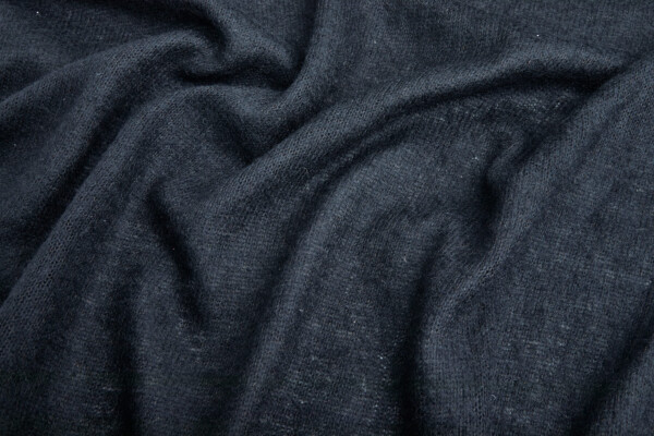 Wool Knit - Black fabric