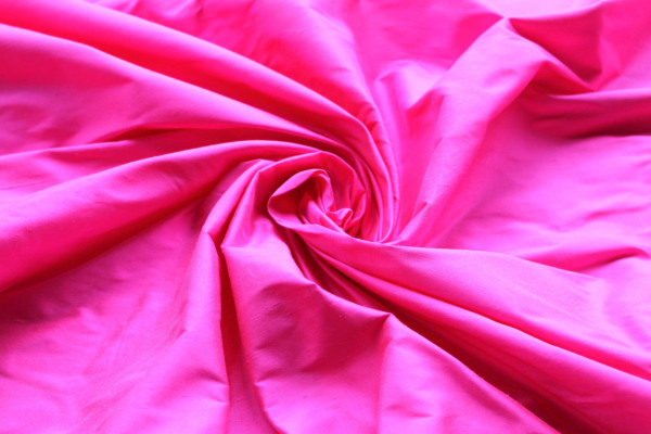 Silk Dupion - Shocking Pink - B45 fabric