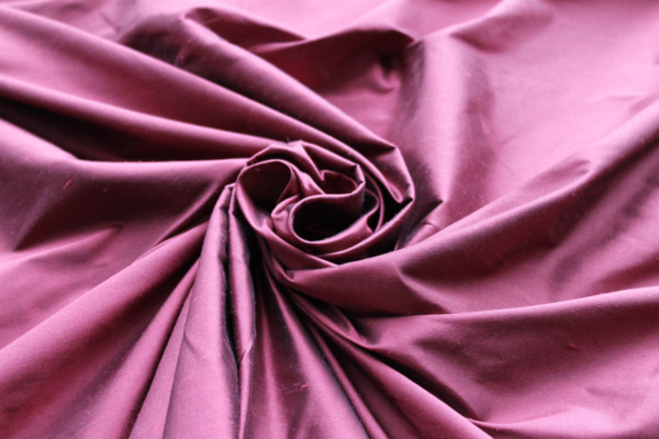 Silk Dupion - Brick Red - B77 fabric