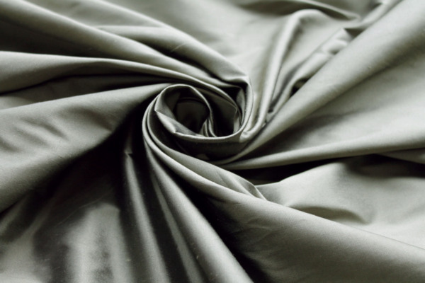 Silk Dupion - Olive - B65 fabric