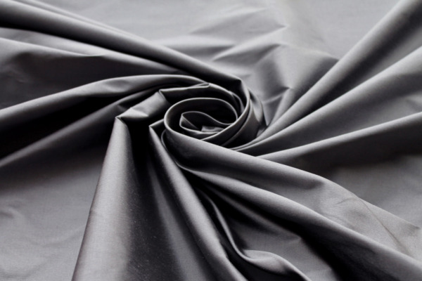 Silk Dupion - Mid Grey - B70 fabric