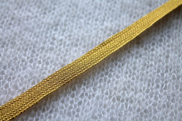 Plain Gold Ribbon Braid trim