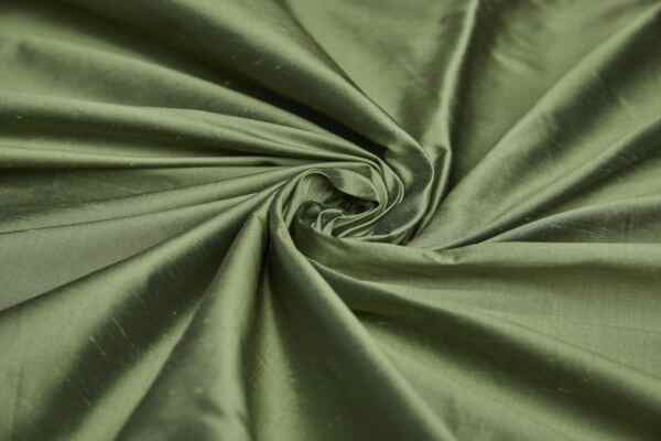 Silk Dupion - Spring Green fabric