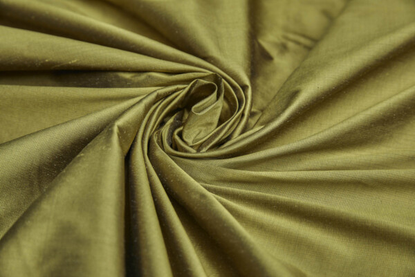Silk Dupion - Lemon Ginger fabric