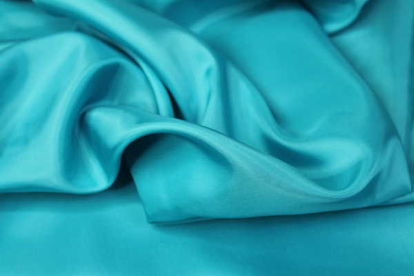 Turquoise Anti-Static Lining fabric