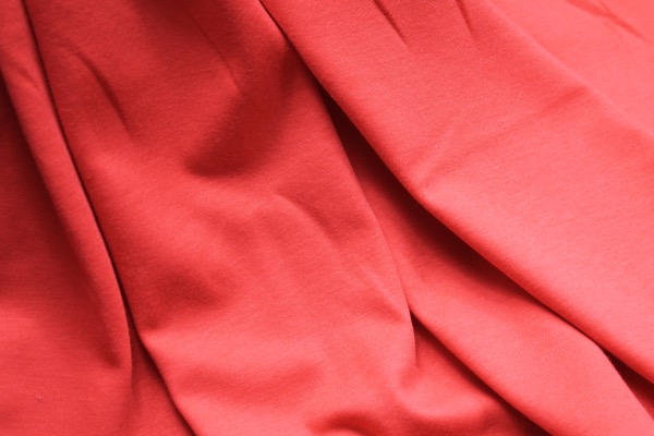 Soft Viscose Jersey - Tomato Red fabric