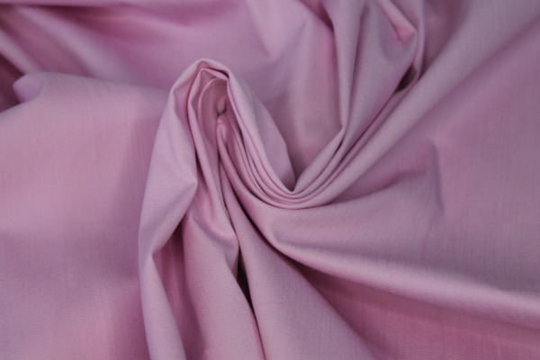 Italian Stretch Denim - Bubblegum Pink fabric