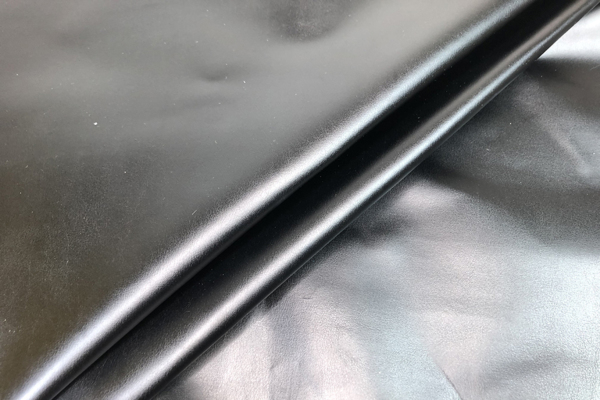 Crisp Leatherette - Black fabric